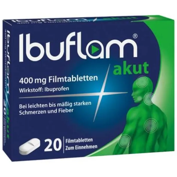 IBUFLAM akut 400 mg Filmtabletten 20 St