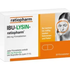 IBU-LYSIN-ratiopharm 293 mg Filmtabletten 20 St