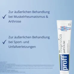 IBUPROFEN proff 5% Gel 50 g