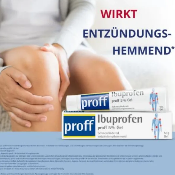 IBUPROFEN proff 5% Gel 50 g