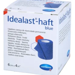 IDEALAST-haft color Binde 6 cmx4 m blau 1 St