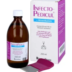 INFECTOPEDICUL Lösung + Nissenkamm 250 ml