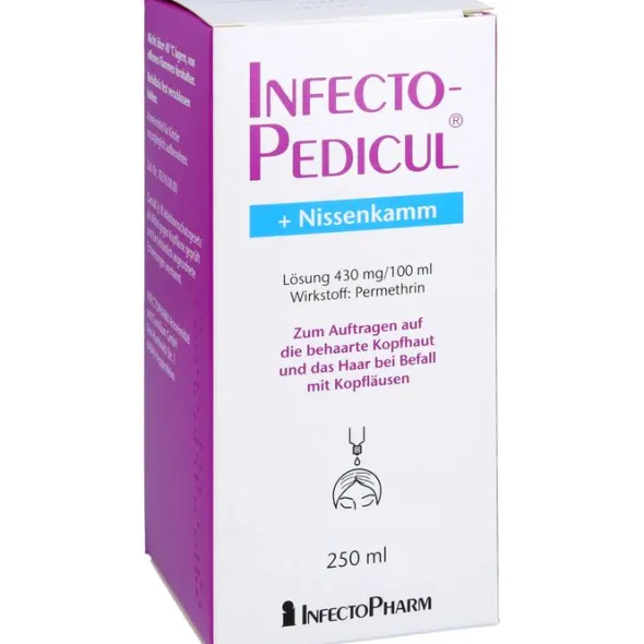 INFECTOPEDICUL Lösung + Nissenkamm 250 ml