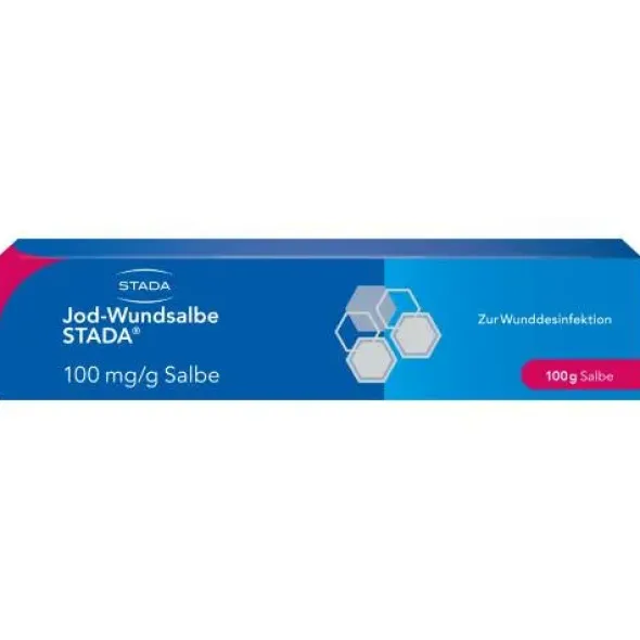 JOD-WUNDSALBE STADA 100 mg/g 100 g