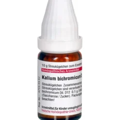 KALIUM BICHROMICUM D 12 Globuli 10 g
