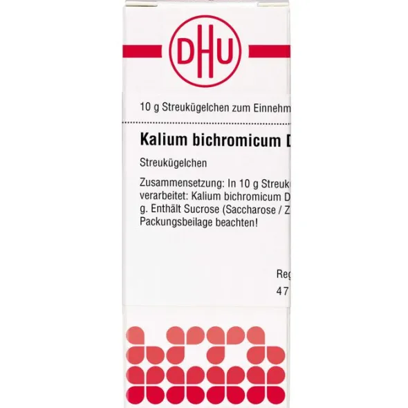 KALIUM BICHROMICUM D 12 Globuli 10 g
