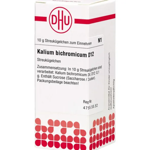 KALIUM BICHROMICUM D 12 Globuli 10 g