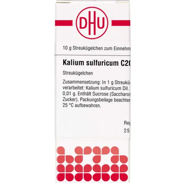 KALIUM SULFURICUM C 200 Globuli 10 g