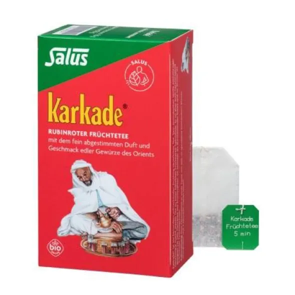 KARKADE Früchtetee m.natürlich.Aroma Bio Salus Fbt 15 St
