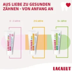 LACALUT Kids Karies & Zuckersäurenschutz 2-6 Jahre 55 ml