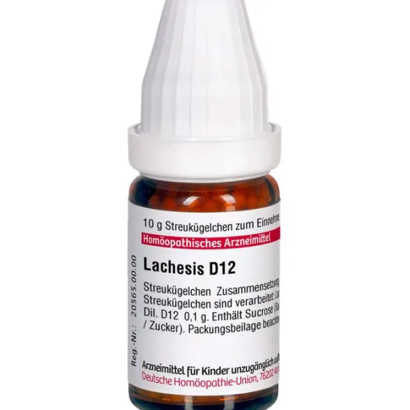 LACHESIS D 12 Globuli 10 g