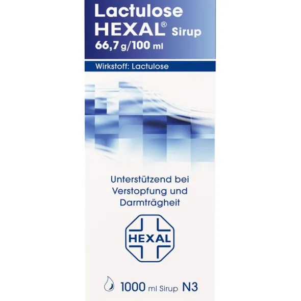 LACTULOSE Hexal Sirup 1000 ml