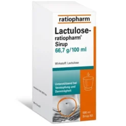 LACTULOSE-ratiopharm Sirup 500 ml