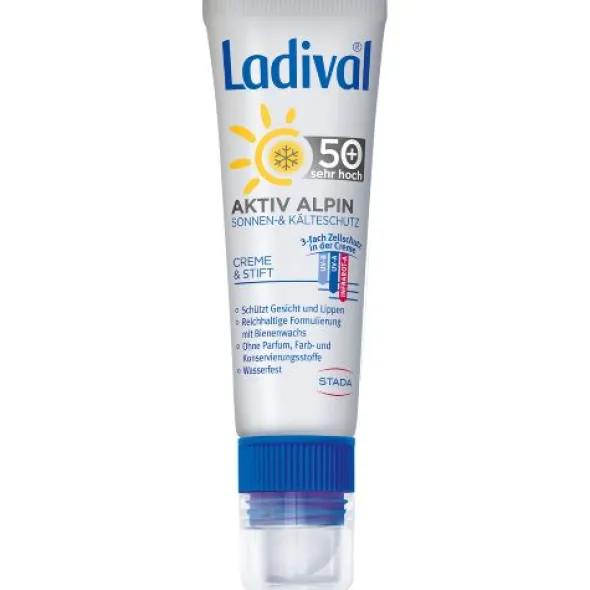 LADIVAL Aktiv Alpin Sonn.-u.Kältesch.Kombi LSF 50+ 1 P
