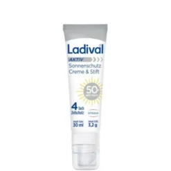 LADIVAL Aktiv Sonnenschutz Creme & Stift LSF 50+ 30 ml