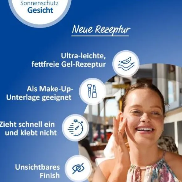 LADIVAL allergische Haut Gel Gesicht LSF 50+ 50 ml