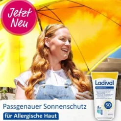 LADIVAL allergische Haut Gel Gesicht LSF 50+ 50 ml