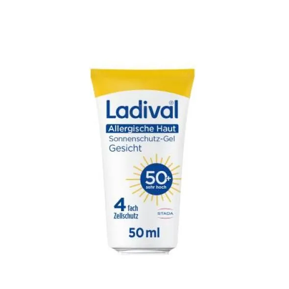LADIVAL allergische Haut Gel Gesicht LSF 50+ 50 ml