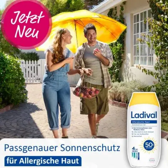 LADIVAL allergische Haut Sonnenschutz-Gel LSF 30 200 ml