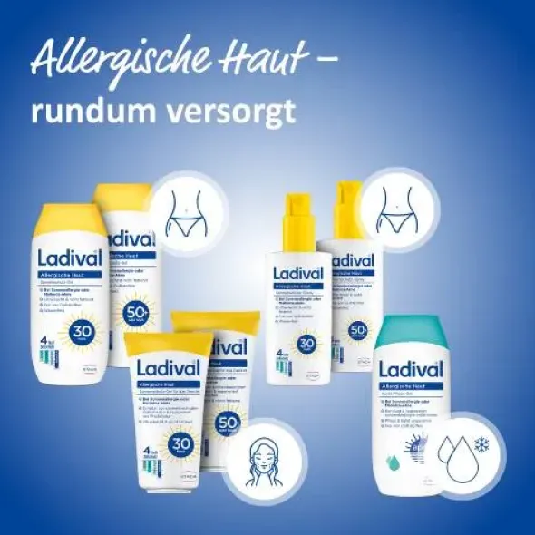 LADIVAL allergische Haut Sonnenschutz-Gel LSF 30 200 ml