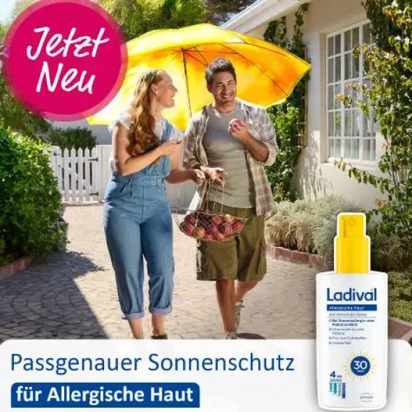 LADIVAL allergische Haut Sonnenschutz-Spray LSF 30 150 ml