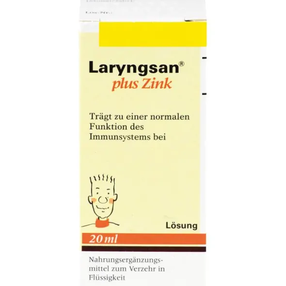 LARYNGSAN Plus Zink Lösung 20 ml