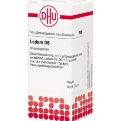 LEDUM D 6 Globuli 10 g