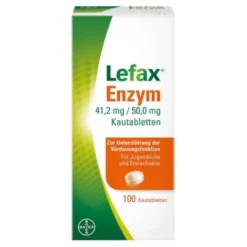 LEFAX Enzym Kautabletten 100 St