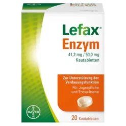 LEFAX Enzym Kautabletten 20 St