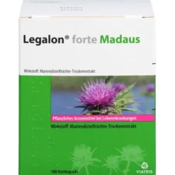 LEGALON forte Madaus Hartkapseln 180 St