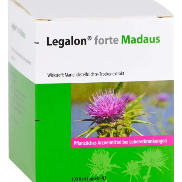 LEGALON forte Madaus Hartkapseln 100 St
