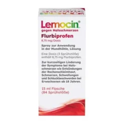 LEMOCIN Flurbiprofen 8,75mg/Dosis Spray Anw.Mundhö 15 ml