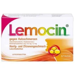 LEMOCIN gegen Halsschmerzen Honig-u.Zitroneng.Lut. 24 St