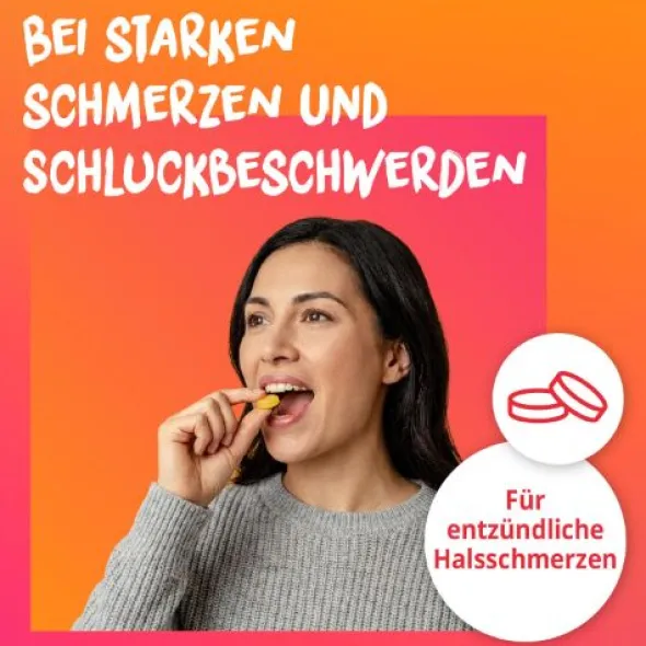 LEMOCIN gegen Halsschm.Flurbiprofen 8,75 mg Lut. 24 St
