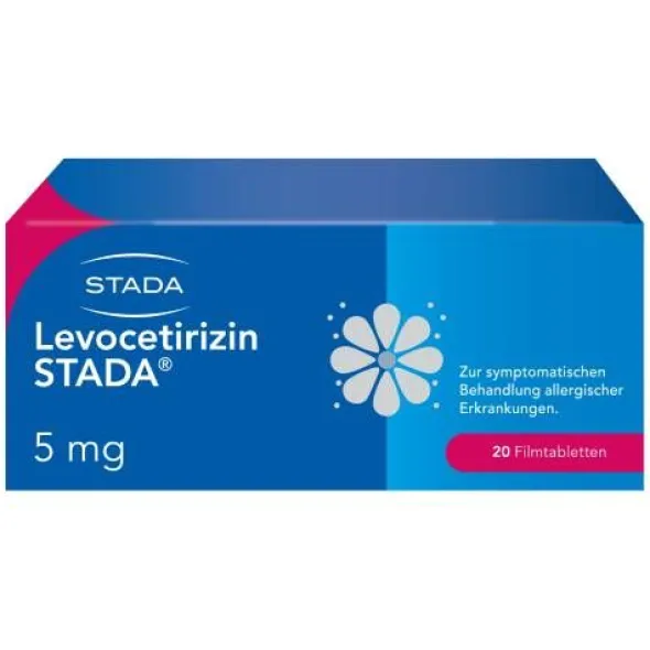 LEVOCETIRIZIN STADA 5 mg Filmtabletten 20 St