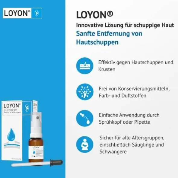 LOYON bei schuppigen Hauterkrankungen Lösung 15 ml