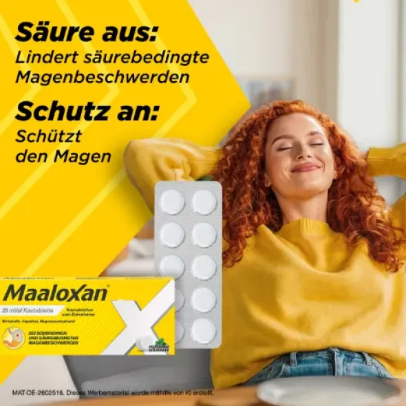 MAALOXAN 25 mVal Kautabletten 100 St