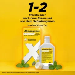 MAALOXAN 25 mVal Suspension 250 ml