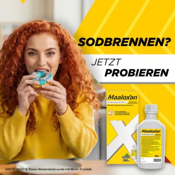 MAALOXAN 25 mVal Suspension 250 ml