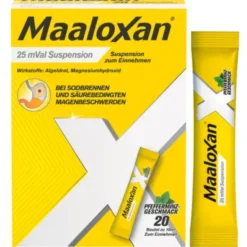 MAALOXAN 25 mVal Suspension 20X10 ml