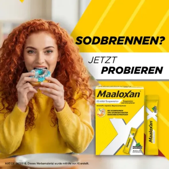 MAALOXAN 25 mVal Suspension 20X10 ml