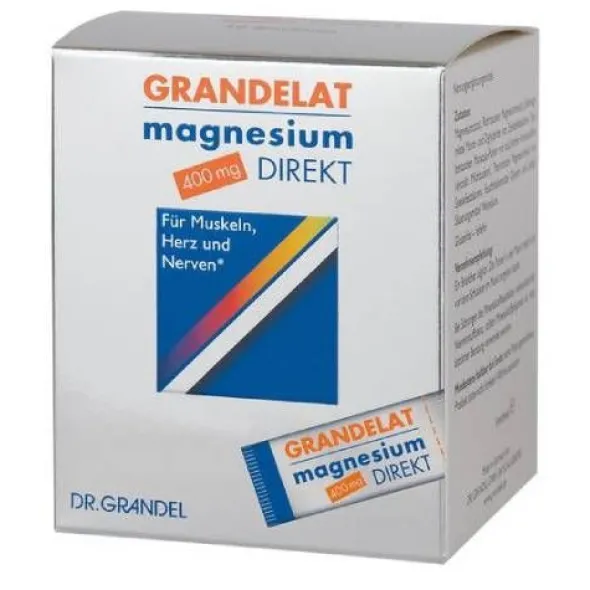 MAGNESIUM DIREKT 400 mg Grandelat Pulver 40 St