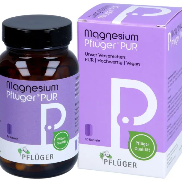 MAGNESIUM PFLÜGER PUR 125 mg Kapseln 90 St