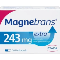 MAGNETRANS extra 243 mg Hartkapseln 20 St