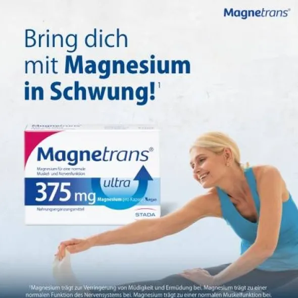 MAGNETRANS 375 mg ultra Kapseln 50 St