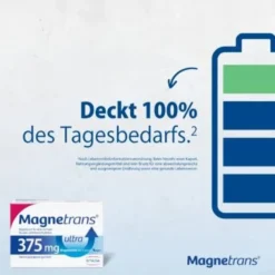 MAGNETRANS 375 mg ultra Kapseln 50 St