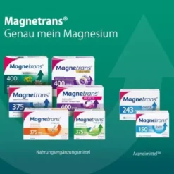 MAGNETRANS Relax+ 400 mg Granulat Sticks Blaubeere 20 St