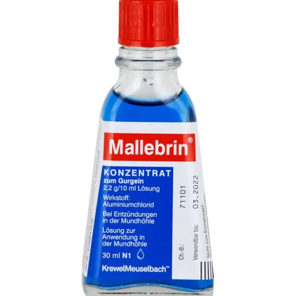 MALLEBRIN Konzentrat zum Gurgeln 30 ml