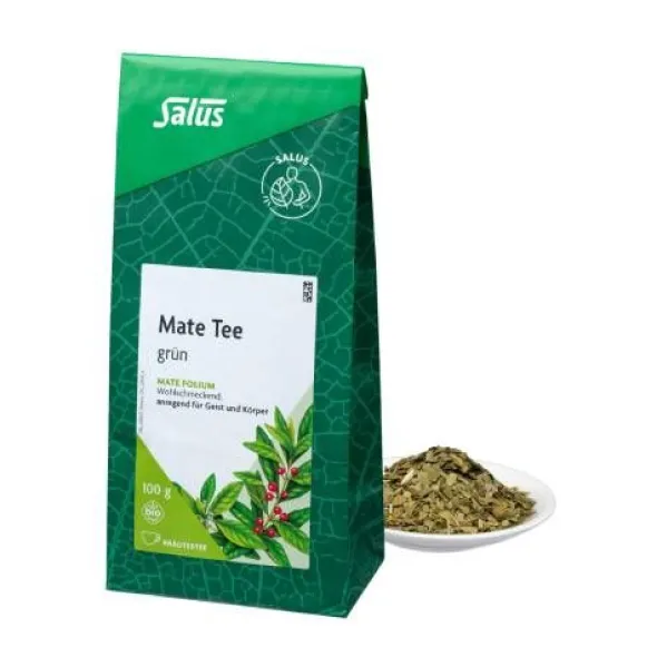 MATE GRÜN Kräutertee Mate folium Bio Salus 100 g