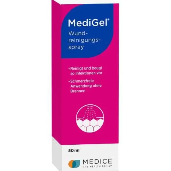 MEDIGEL Wundreinigungsspray 50 ml